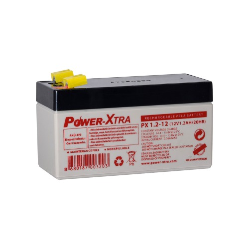 POWER-XTRA 12V1.2AH AKÜ