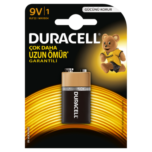 Duracell 9V Pil